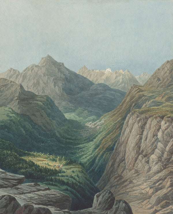 An Alpine Valley 1878