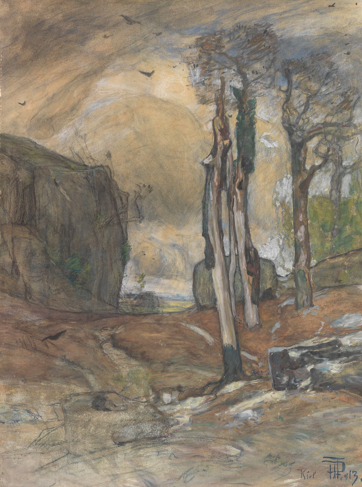 Schädelstätte 1913