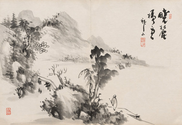 Album of Paintings by Haizan Pl04 late 1800s early 1900s