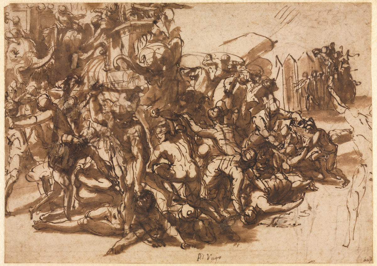 Poros Assailed by the Macedonian Army c 1545 47