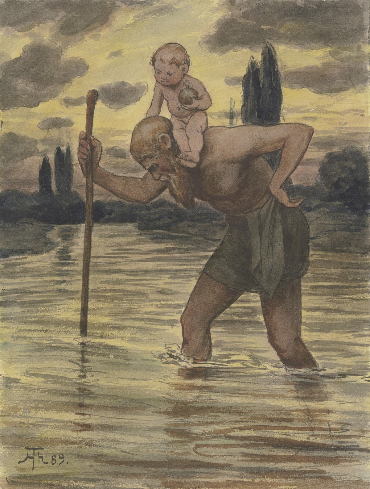 Saint Christopher 1889