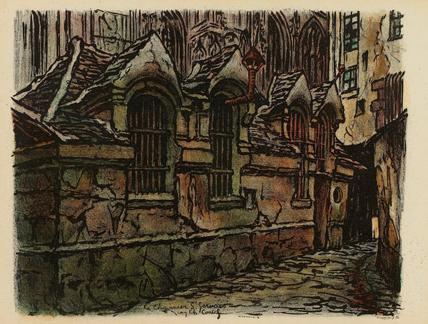 Le charnier Saint Gervais 1921
