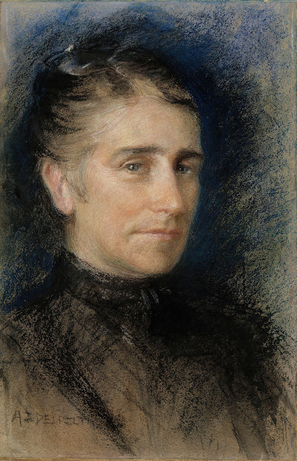 Portrait of Mrs Emilie Krohn 1893
