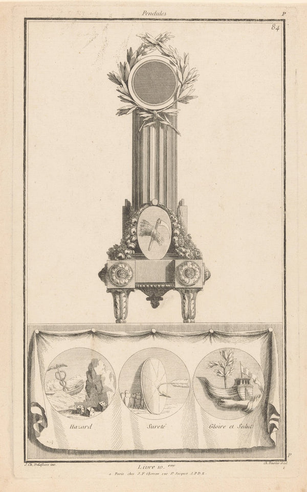 Hazard Sureté Gloire et Salut Livre 10eme 1768   1771