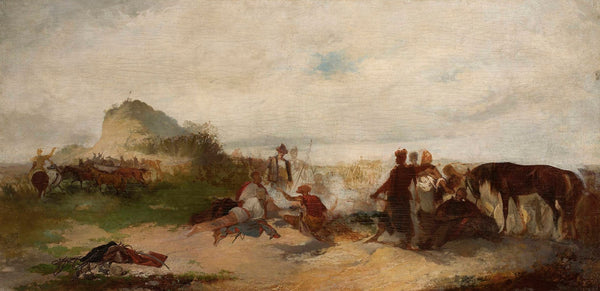 In the steppe