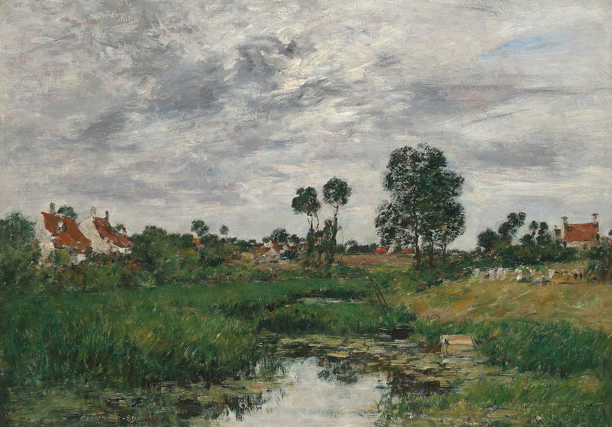 La maison du fermier environs de Dunkerque 1889