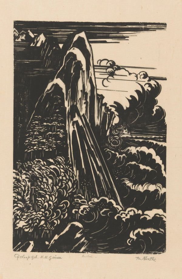 Cycloopgebergte Nederlands Nieuw Guinea 1919
