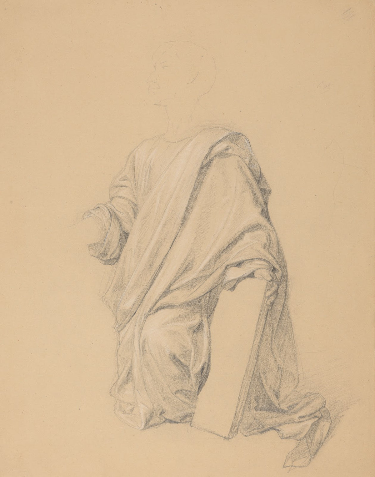 Study of Moses robes for the painting The Immaculate Conception of the Blessed V