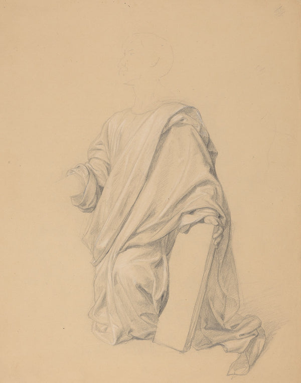 Study of Moses robes for the painting The Immaculate Conception of the Blessed V