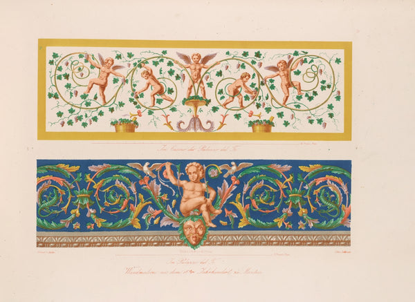 Ornamente aller klassischen Kunst Epochen nach den Originalien in ihren eigenthu