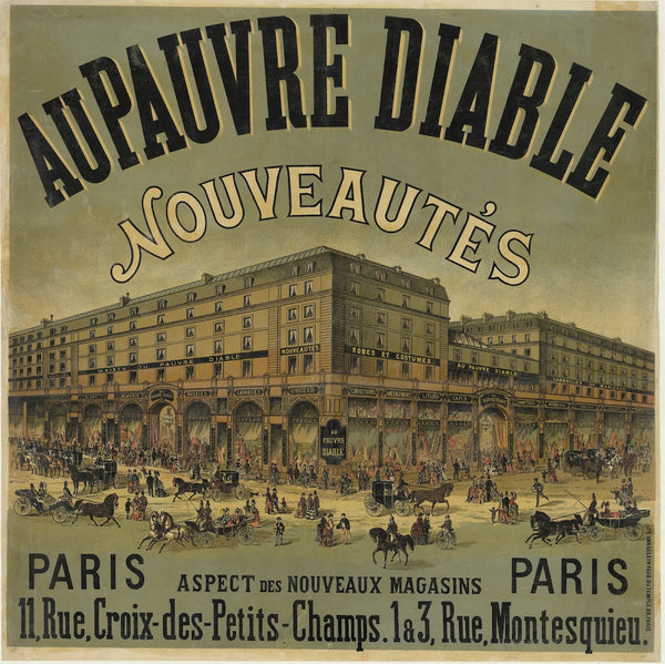 Au Pauvre Diable Nouvautés 1874