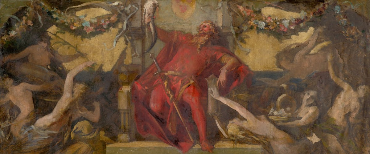 Study for the Decorative Panel Gambrinus 18751884