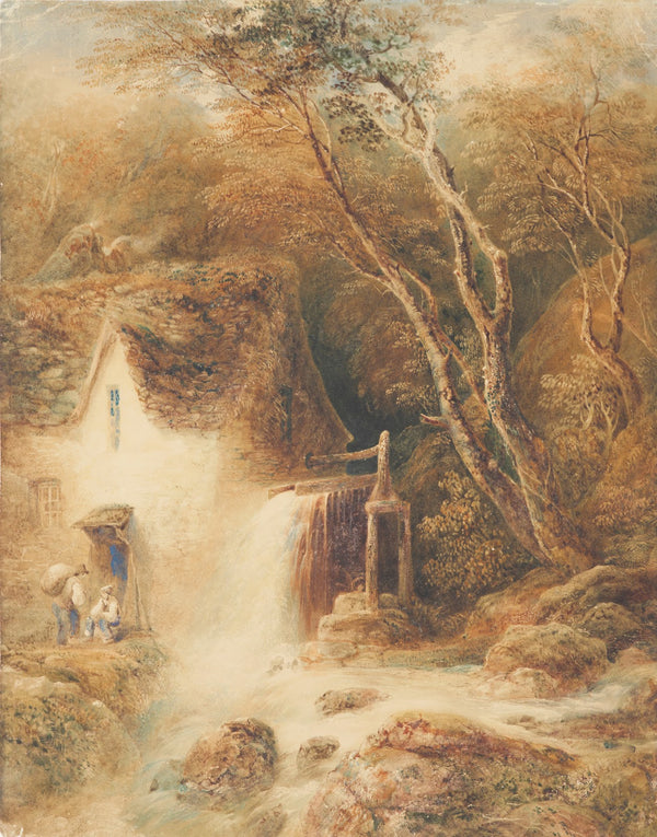 The water mill early 19th century