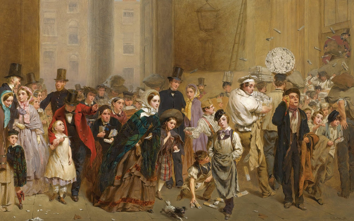 The General Post Office One Minute Before Six 1860