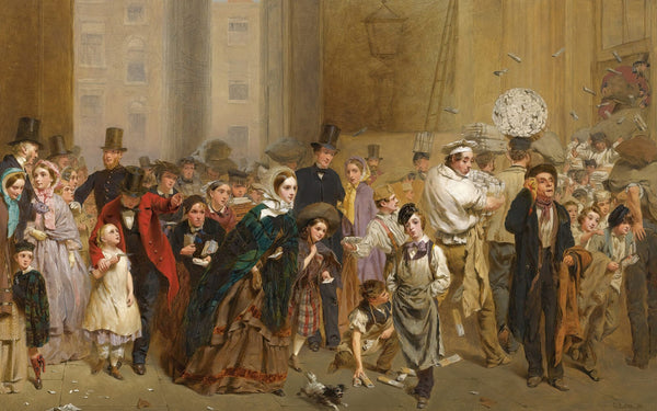 The General Post Office One Minute Before Six 1860