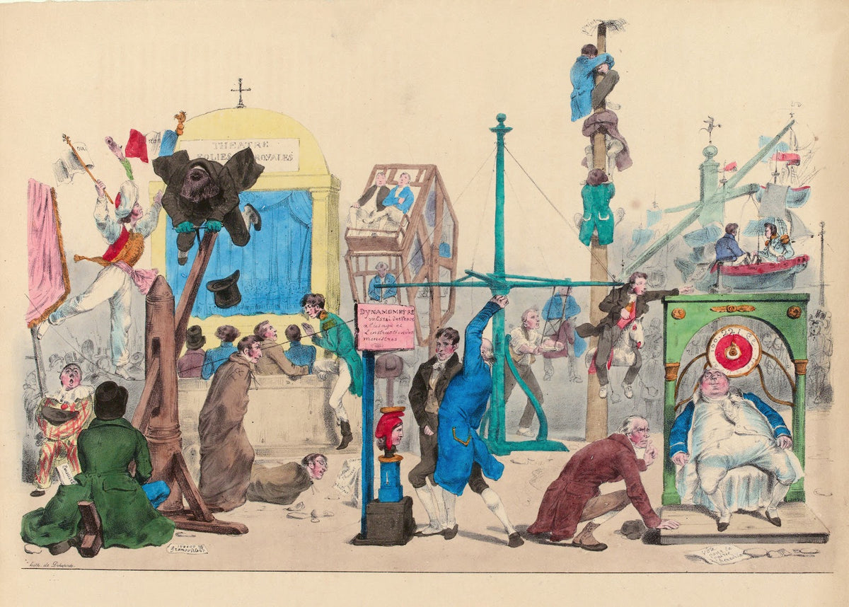 Rejouissances des Champs Elysées 1831