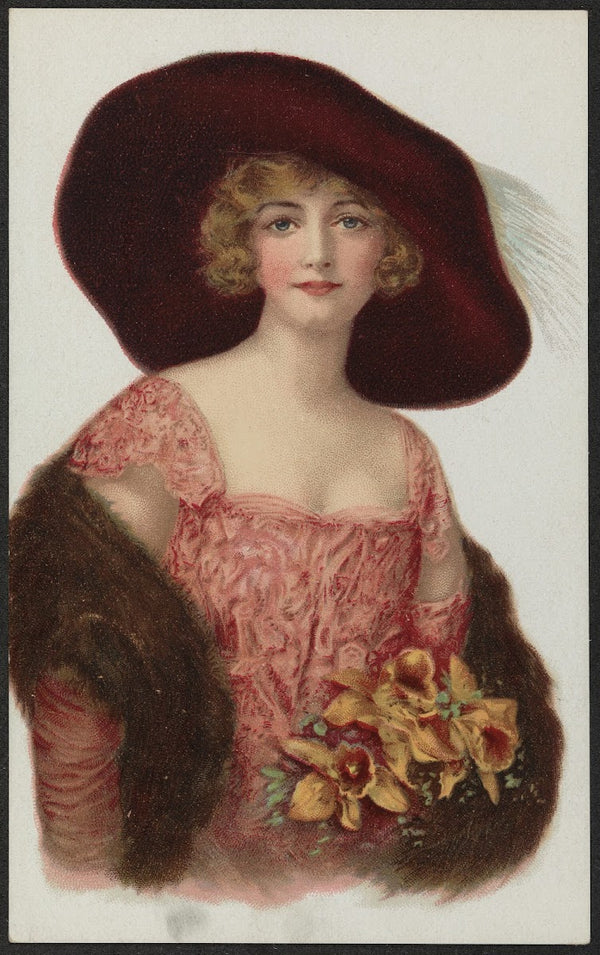 Woman with hat
