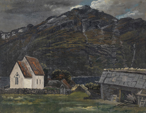 The Church at Ullensvang in Hardanger 1835