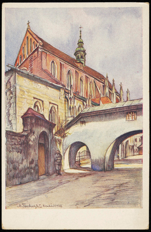 Kraków kościół św Katarzyny 1930 1939