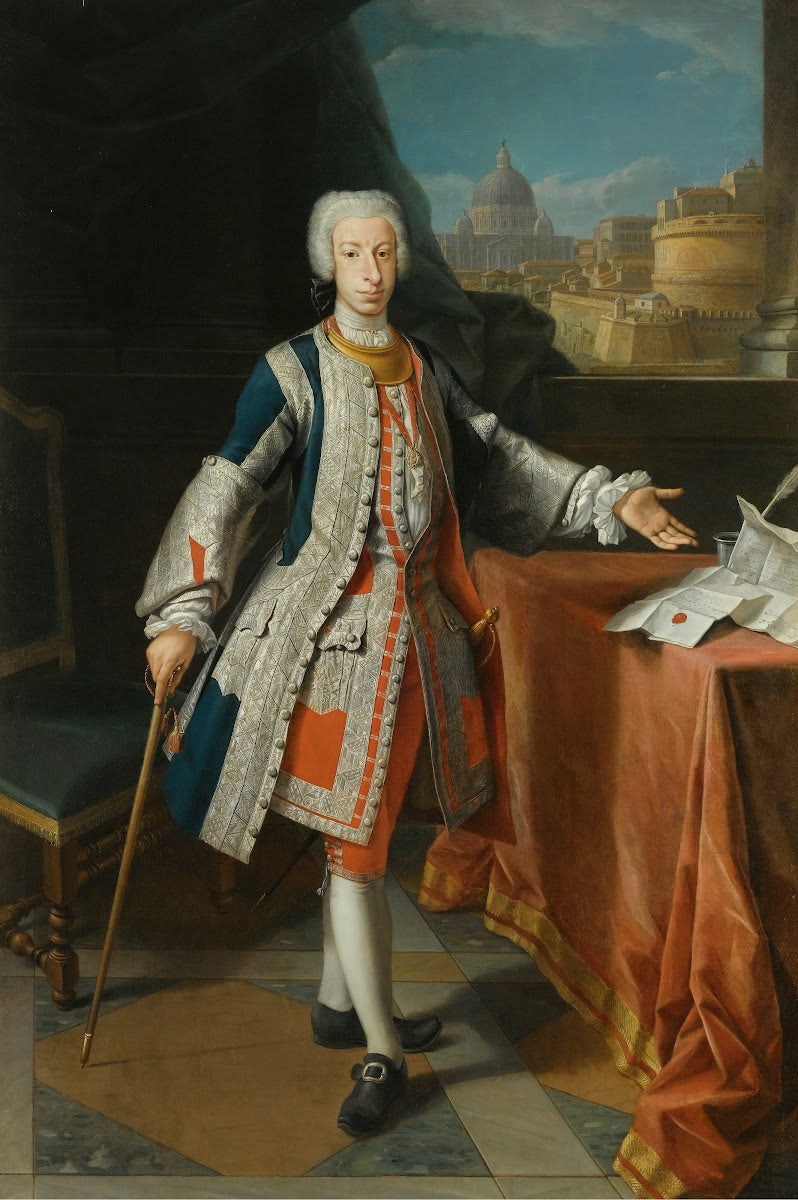 Portrait Of Francisco Pescatori Baroni Mastigoli Y Pasqual 1721 1791 Third Marqu