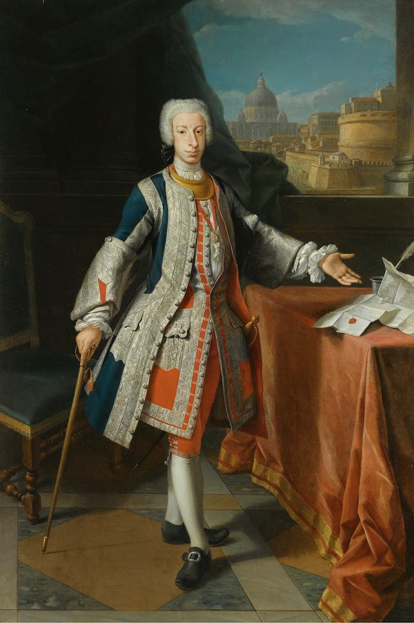 Portrait Of Francisco Pescatori Baroni Mastigoli Y Pasqual 1721 1791 Third Marqu