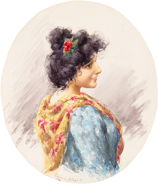 An Italian Beauty 1896