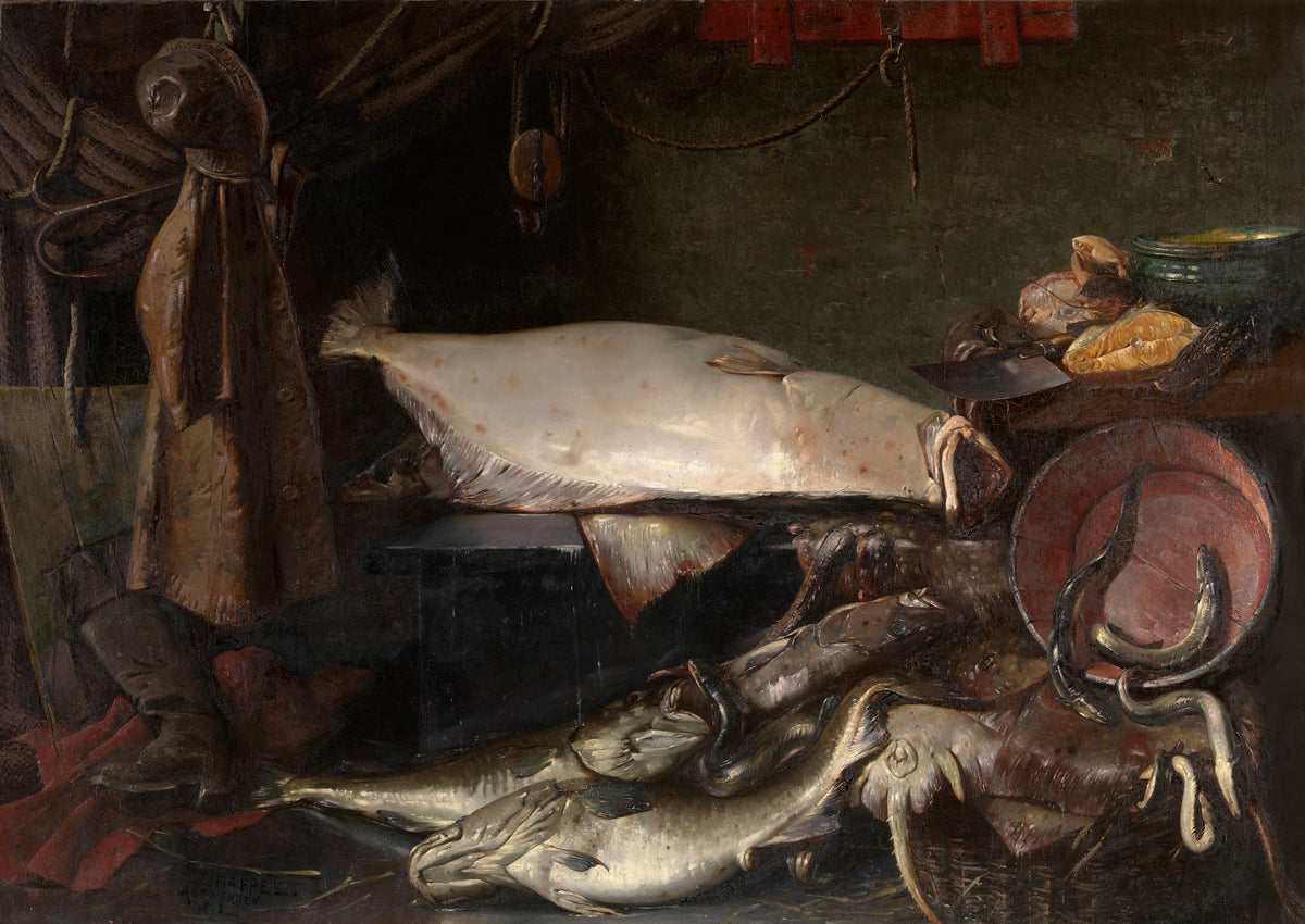 Still Life with Fish 1888