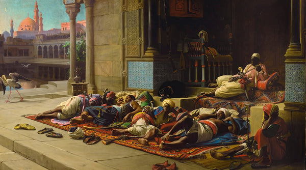 The Harems Gate Souvenir Of Cairo 1876