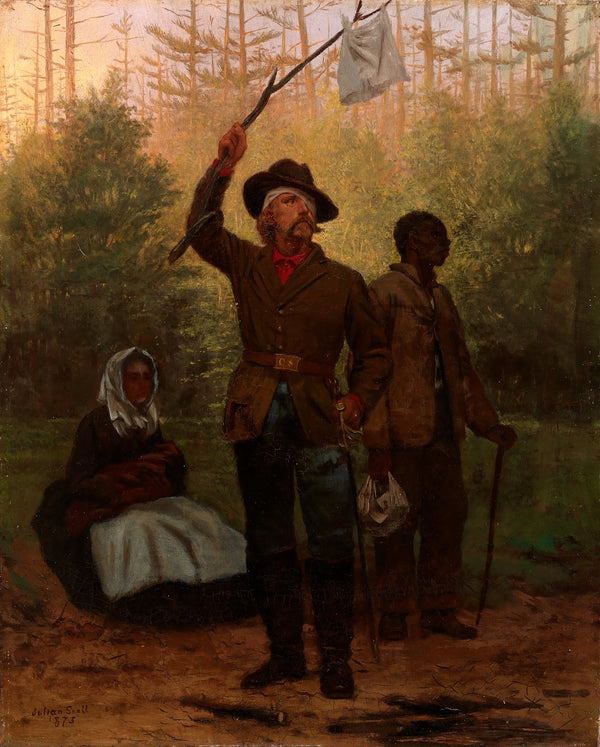 Surrender of a Confederate Soldier 1873