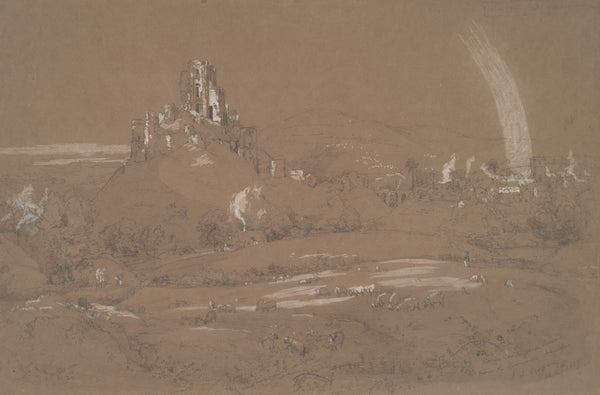 Corfu Castle and Town from the CromwellTrenches 1857