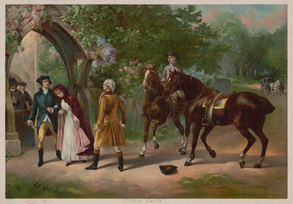 Too late 1893