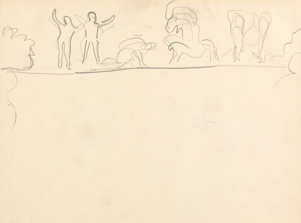 Cave of the Golden Calf Figure Studies 1912