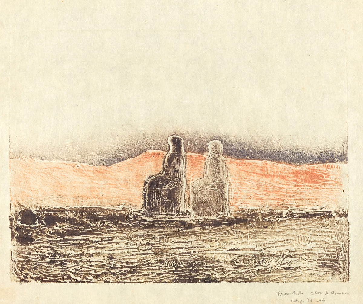 Colosses de Memnon Thebes 1911