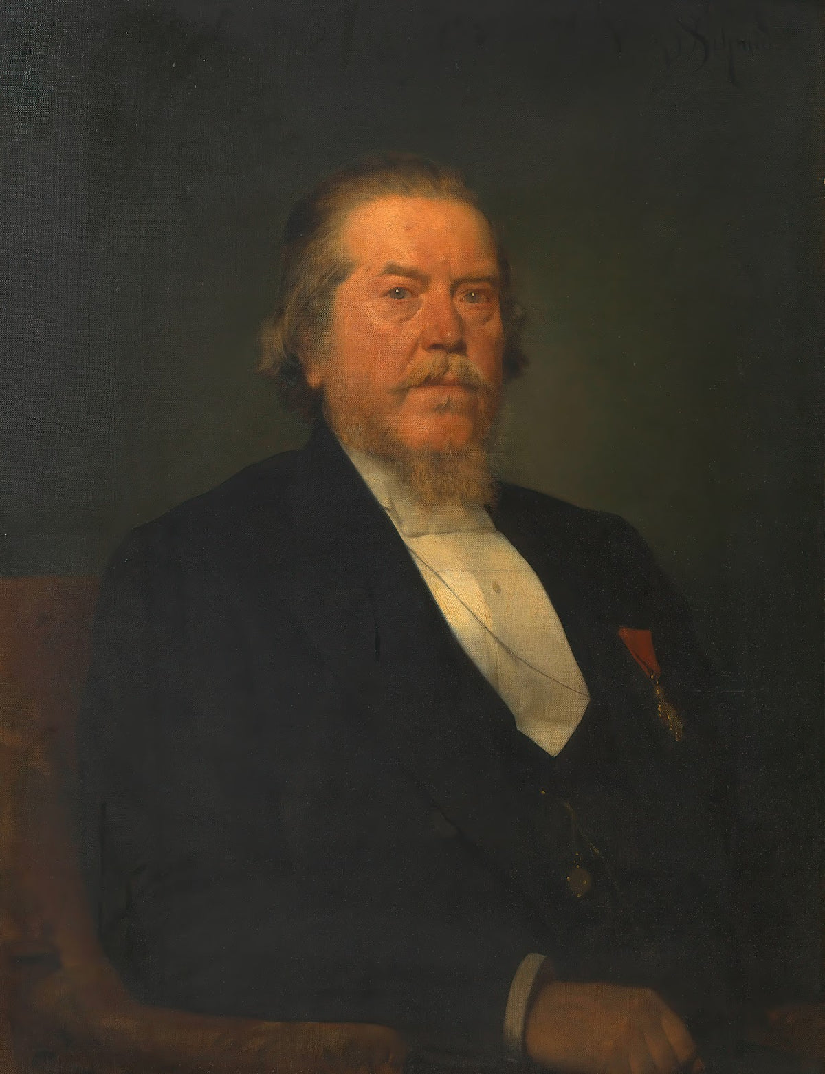 Johann Loidolt auch Johann Loidold Bezirksvorsteher Josefstadt around 1880
