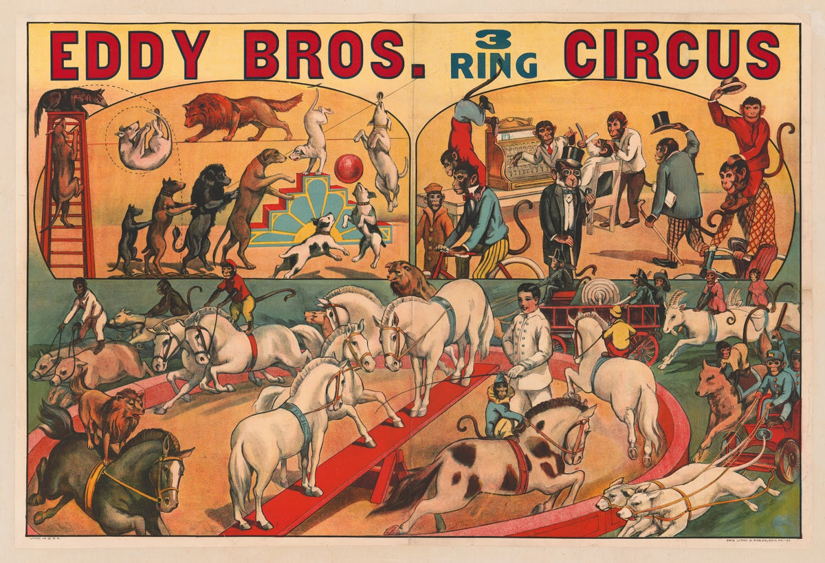 Eddy Bros 3 ring circus