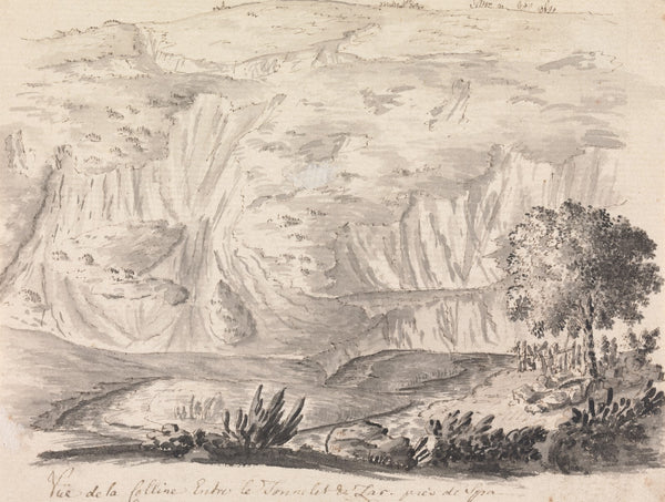 Vue de la Colline Entre le Tonnelles  Lar Prês de Spa
