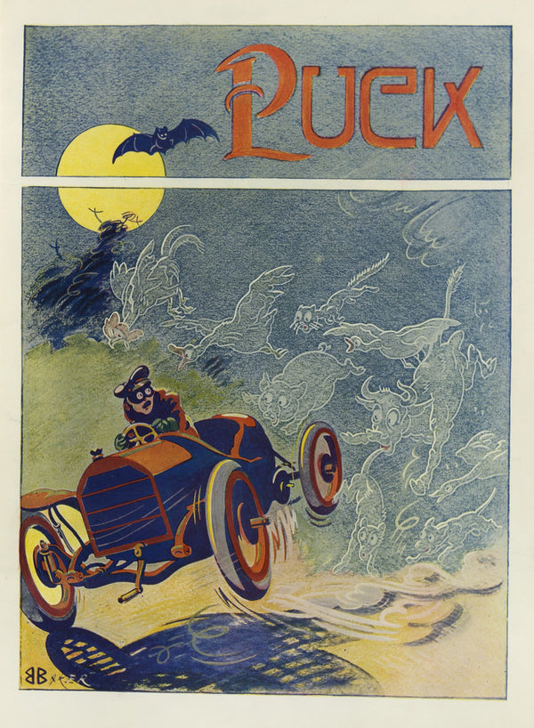 The haunted auto 1910