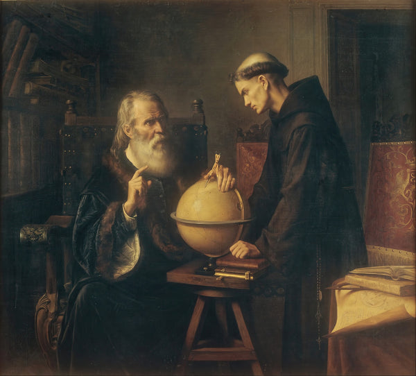 Galileo Demonstrating the New Astronomical Theories at the University of Padua 1