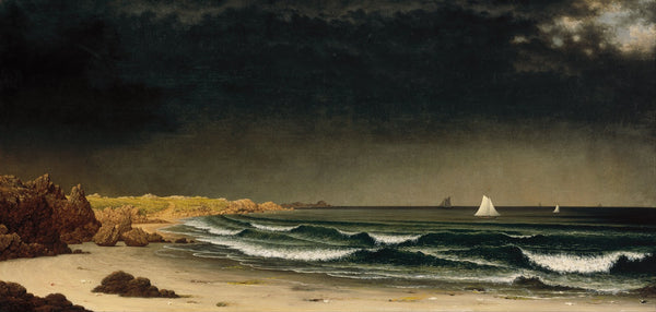 Approaching Storm  Beach near Newport 1861   1862