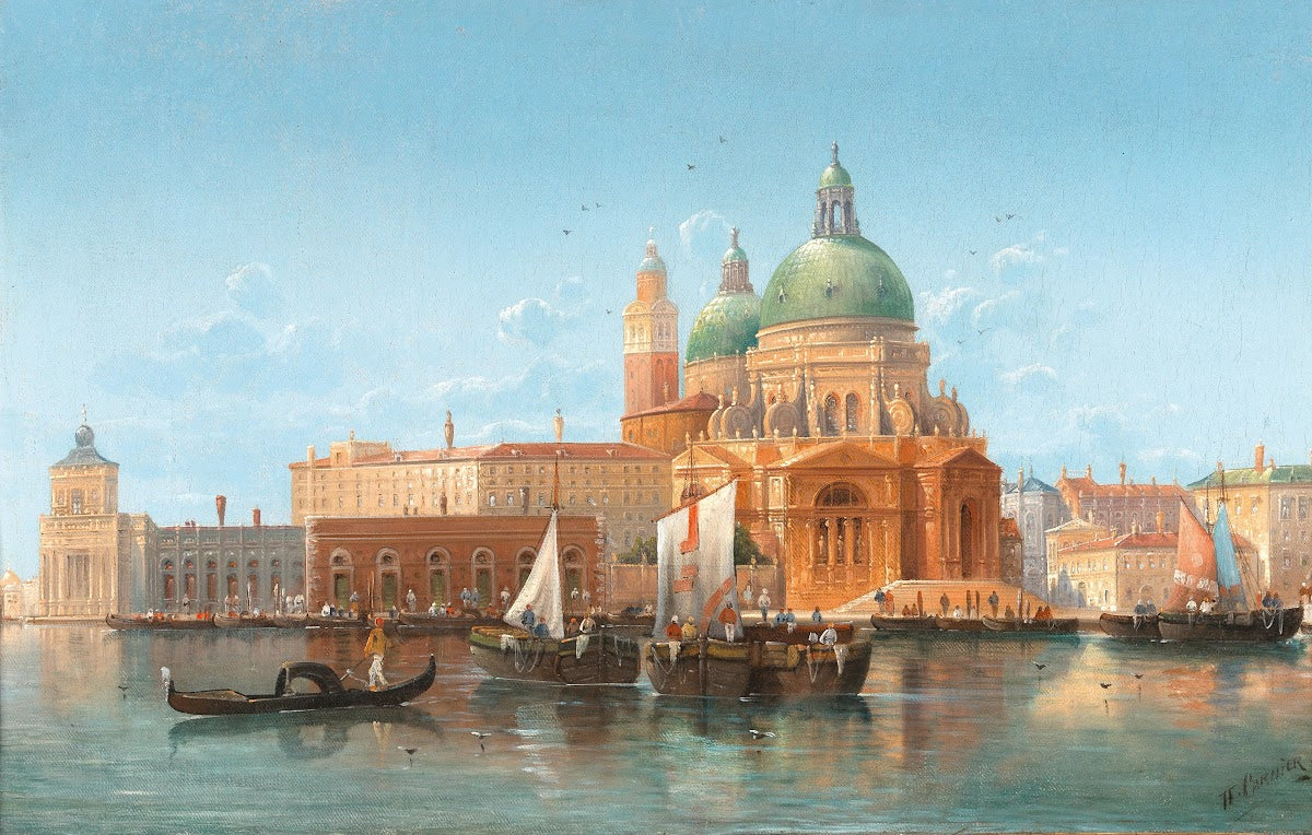 Venice a View of the Punta della Dogana