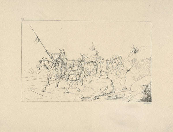 Albert S Johnston Crossing the Desert to Join the Southern Army 18611863