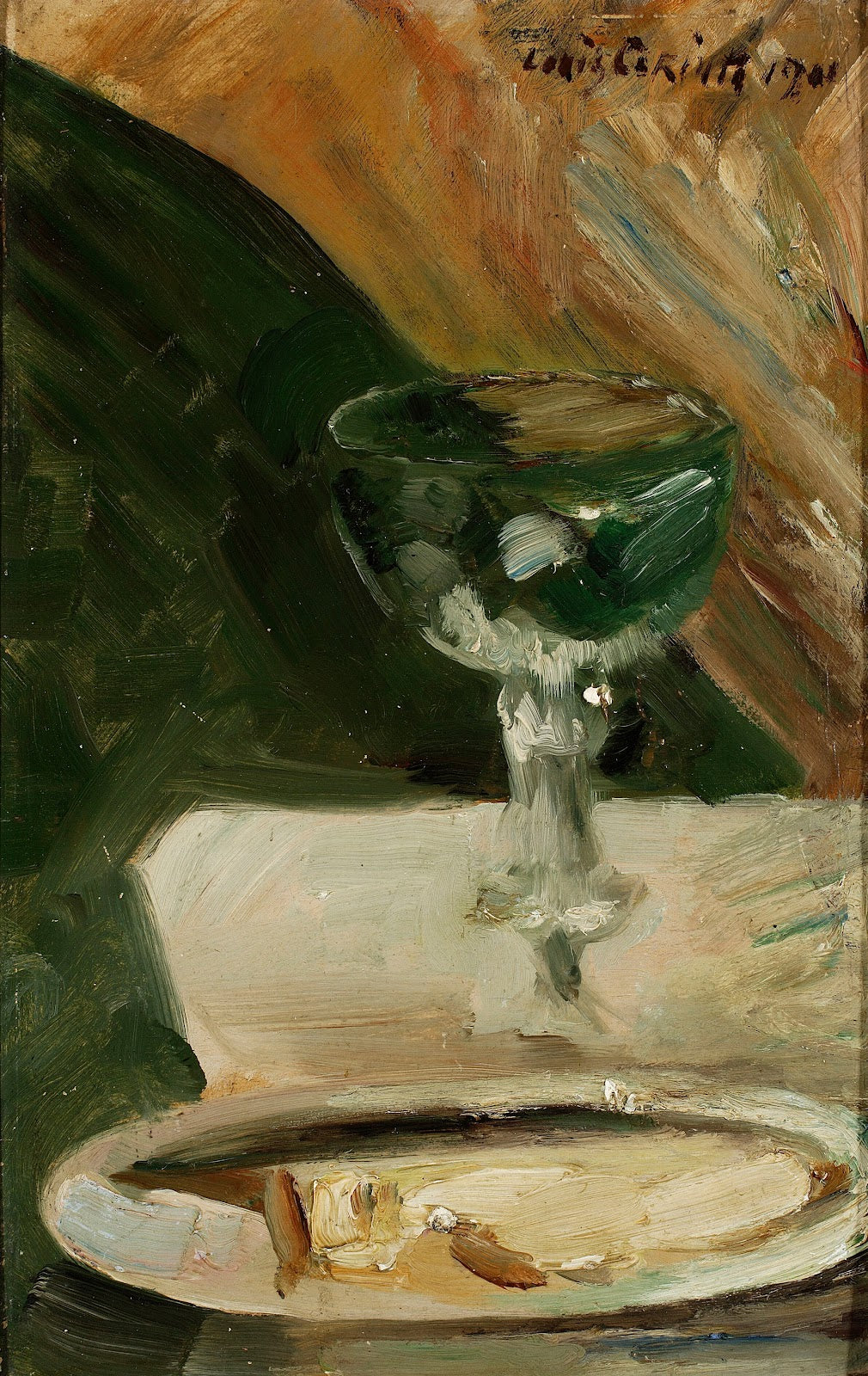 Still life with a chalice and a plate 1901