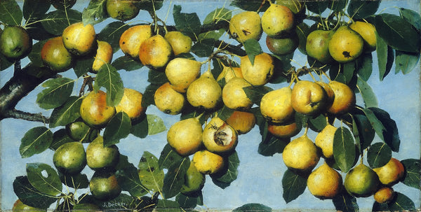 Ripening Pears c 1884 1885