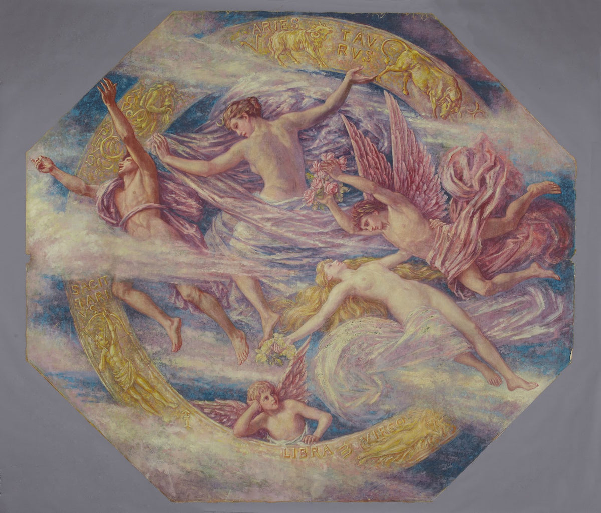 Diana and Her Attendants among theConstellations ca1894
