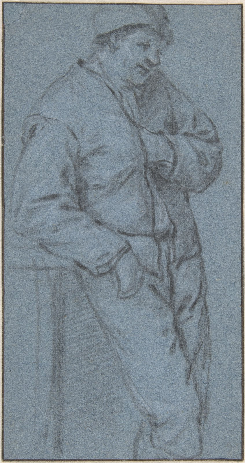Study of a Standing Peasant 17th century