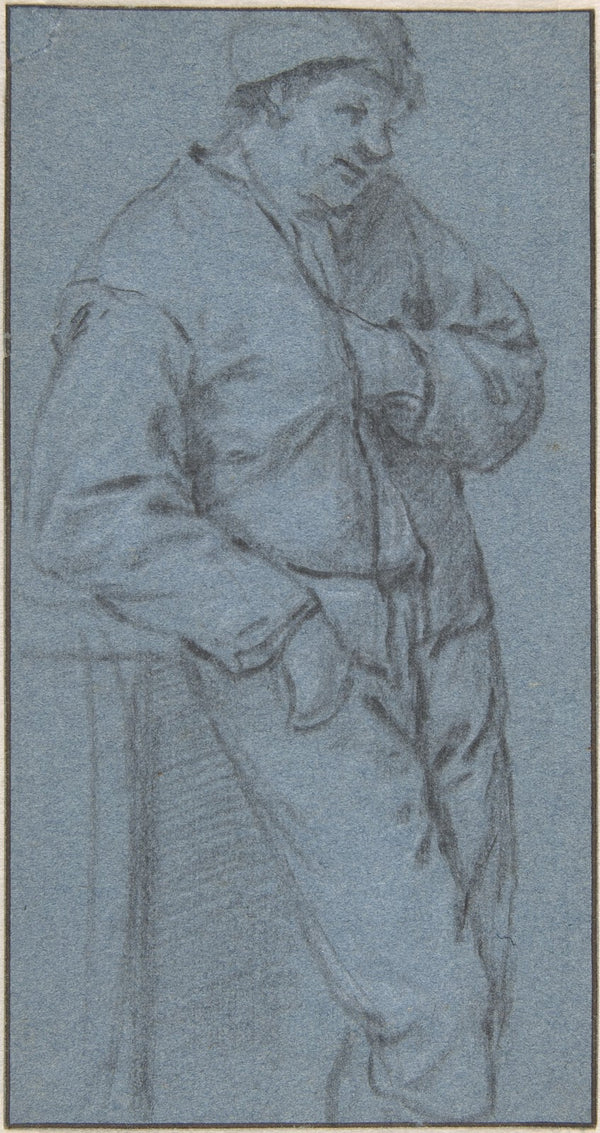 Study of a Standing Peasant 17th century