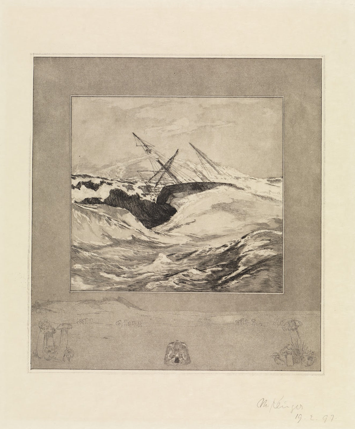 Meer Vom Tode Erster Theil Opus XI Blatt 3 1889 1897