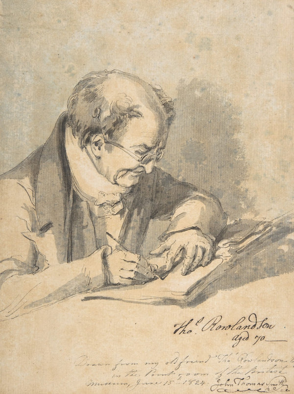 Thomas Rowlandson aged 70 1824