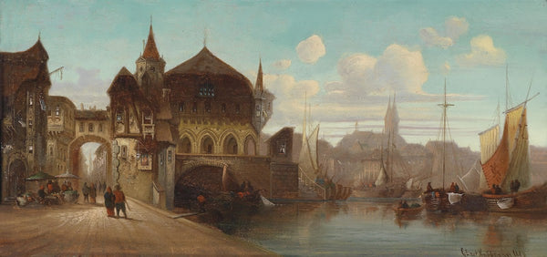 Hafenstadt 1880