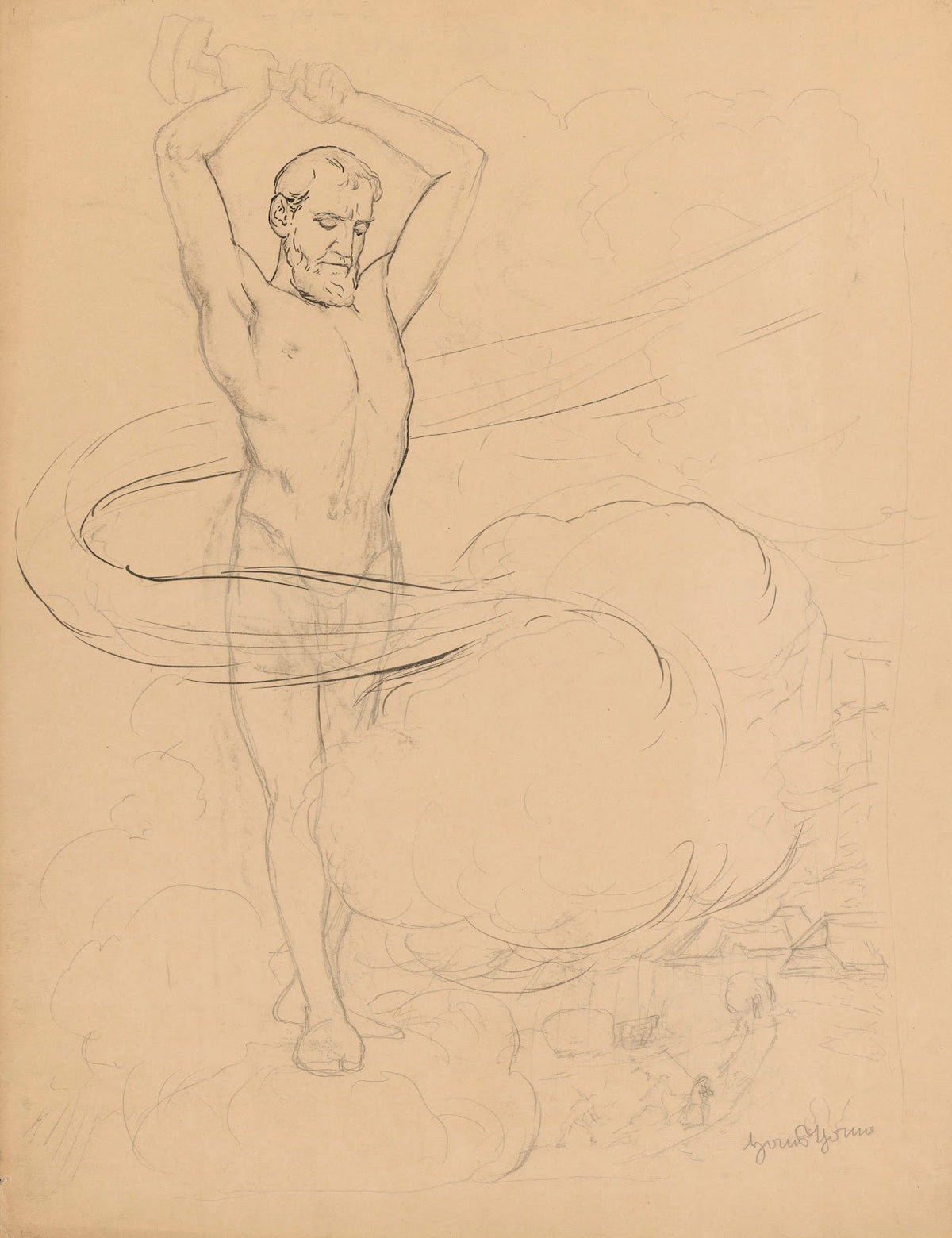 Allegory of July 1900